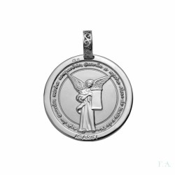Medalha de prata anjo azariel