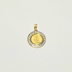 Medalha ouro 19.25 klts